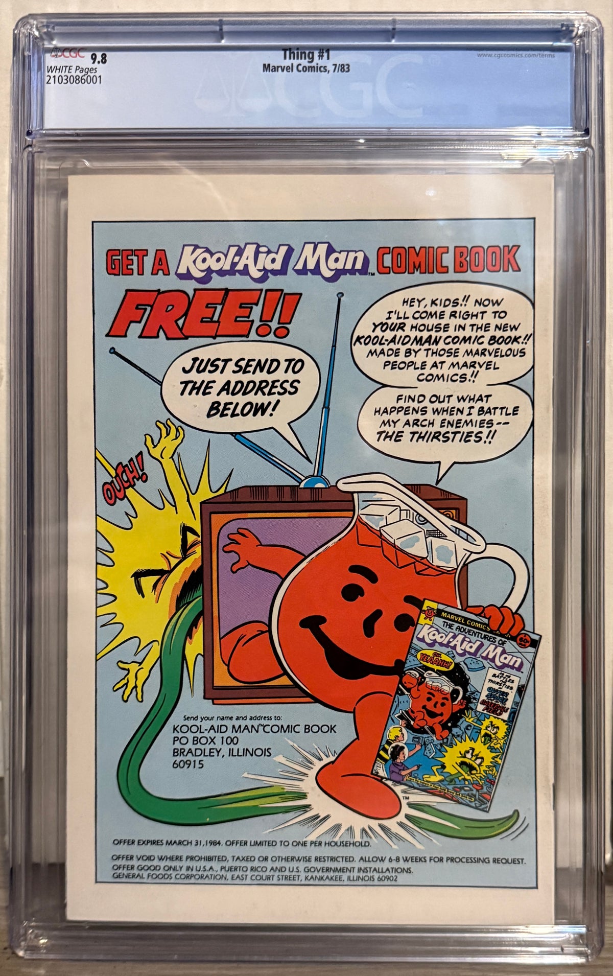 Thing #1, CGC 9.8