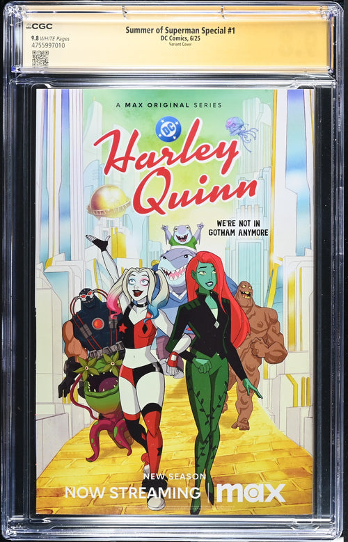 CGC Sig Series 9.8, Summer of Superman Special #1, First Print, Lozano, Supergirl Variant! 🔥