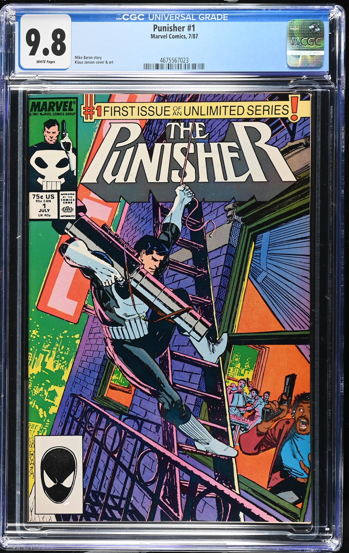 Punisher #1, CGC 9.8