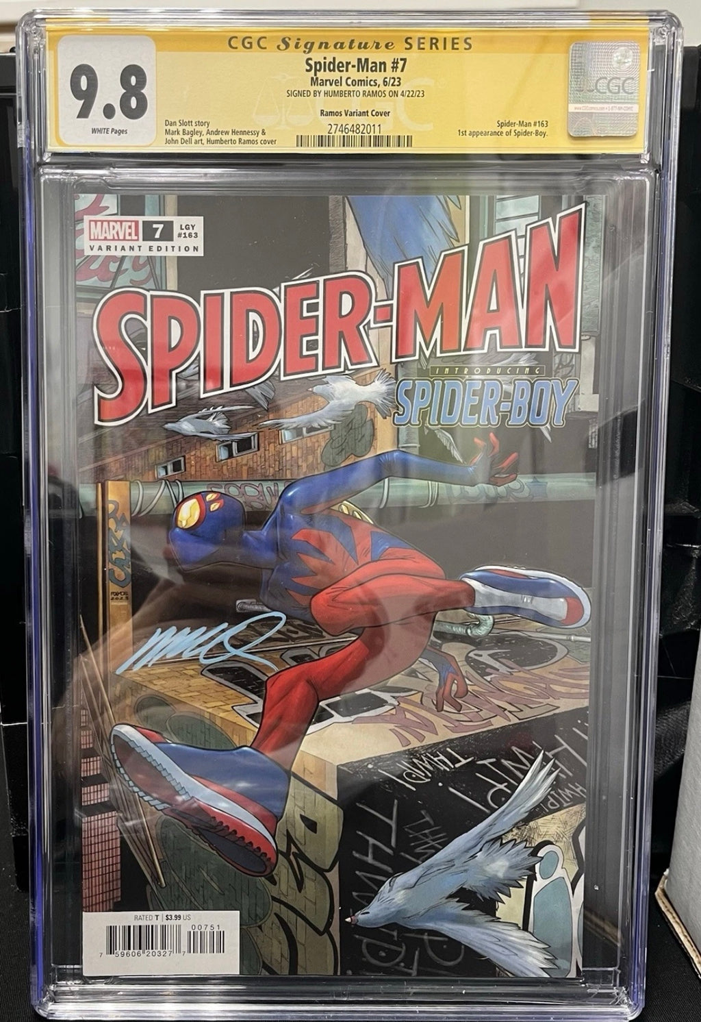 Spider-man #7 Ramos Cover CGC 9.8