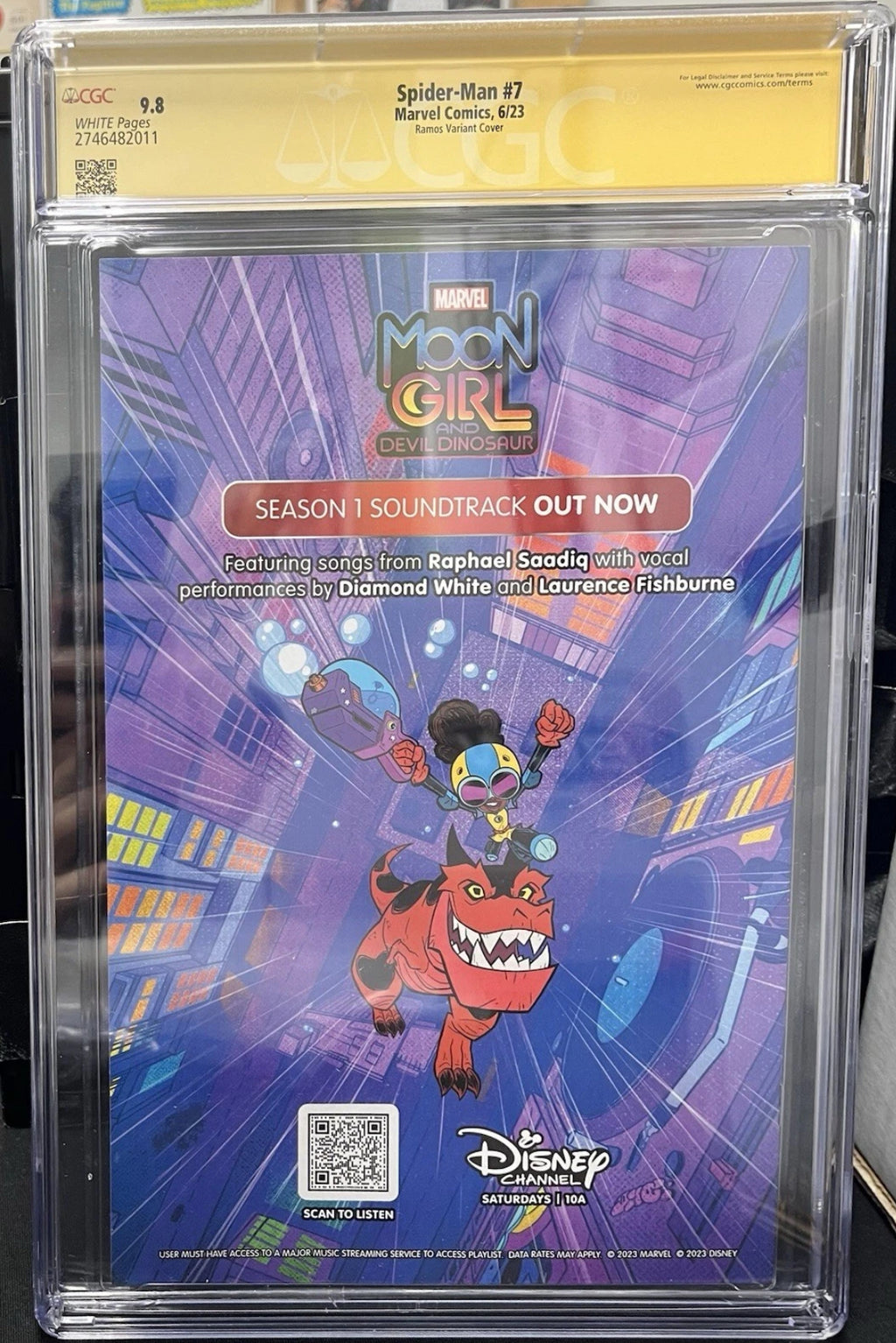 Spider-man #7 Ramos Cover CGC 9.8
