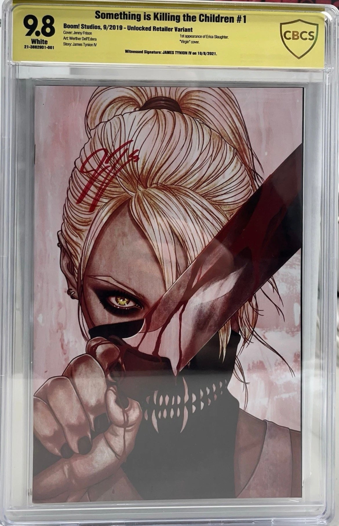 Something is Killing the Children #1 Signed by James Tynion IV CBCS 9.8
