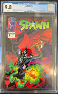 Spawn #1 Todd McFarlane Cover CGC 9.8