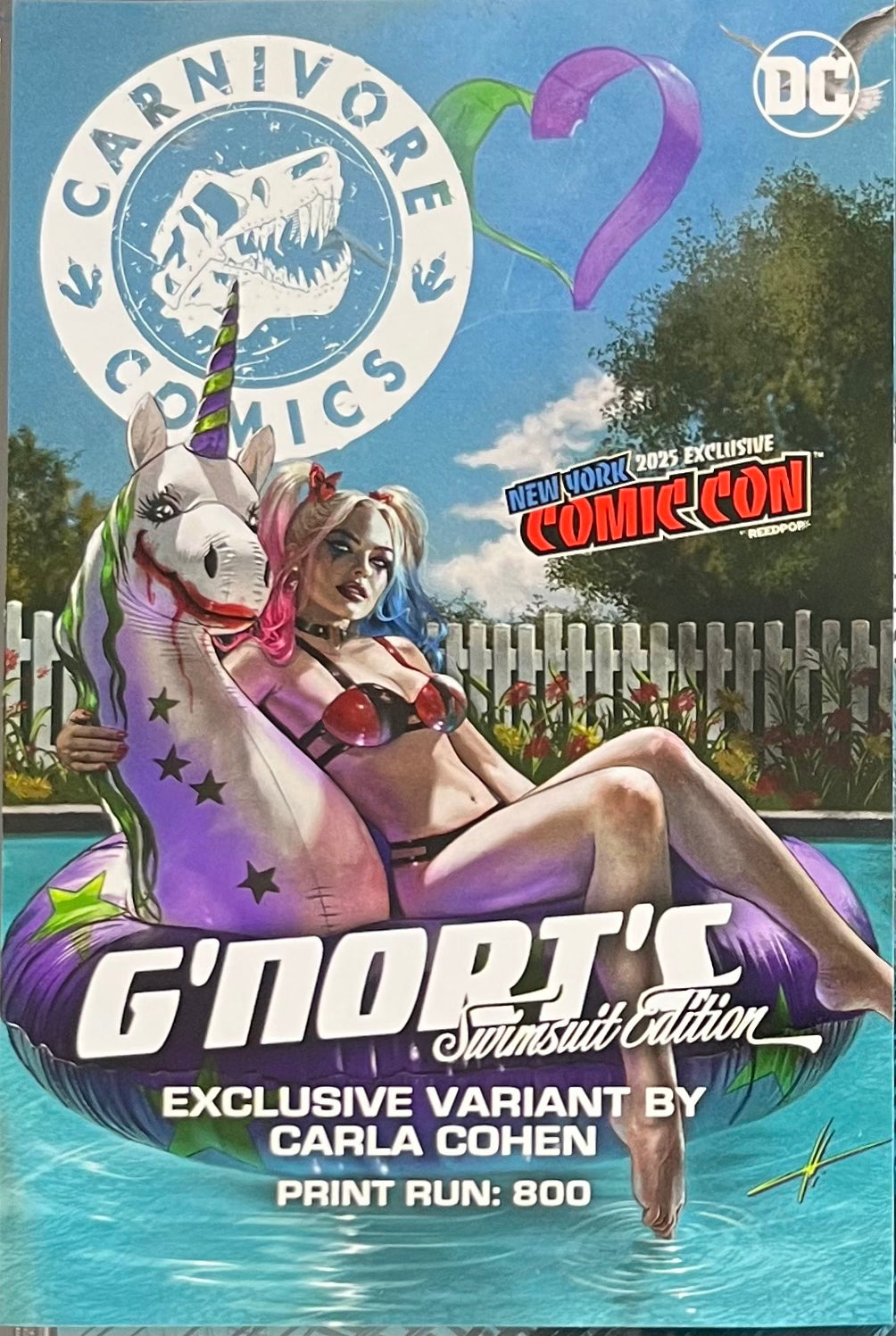 G'nort's Swimsuit Edition #1 Signed by Carla Cohen CGC 9.8